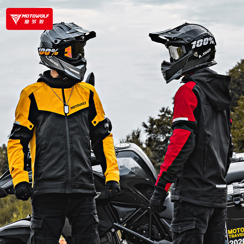 Winter Motorcycle Riding Clothing, Rider Anti-Fall Equipment, Waterproof Windbreaker, Electric Heated Racing Suit, Warm Motorcycle Travel Jacket