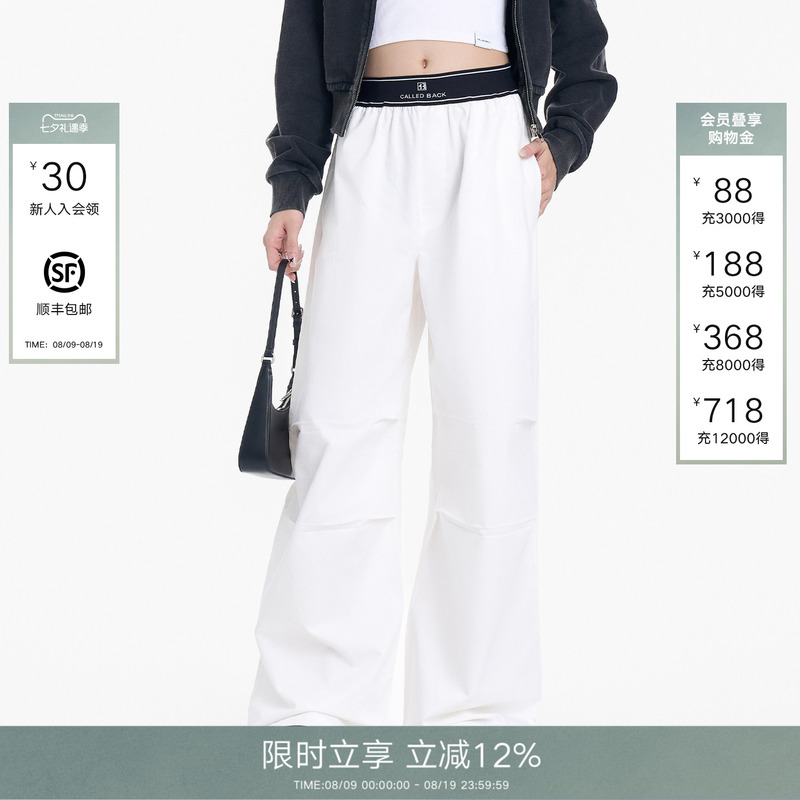 Called Back High-Waisted White Wide-Leg Pants for Women, 2026 Autumn New Versatile Casual Age-Reducing Trousers Called Back High-Waisted White Wide-Leg Pants for Women, 2026 Autumn New Versatile Casual Age-Reducing Trousers