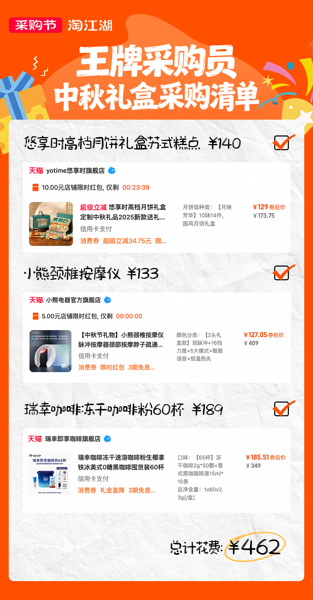 采购对于上淘宝网!淘江湖王牌采购员清单大赏