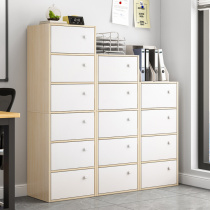 Factory sells office cabinets practical storage racks floor-standing storage cabinets modern simple space-saving multi-functional data collection