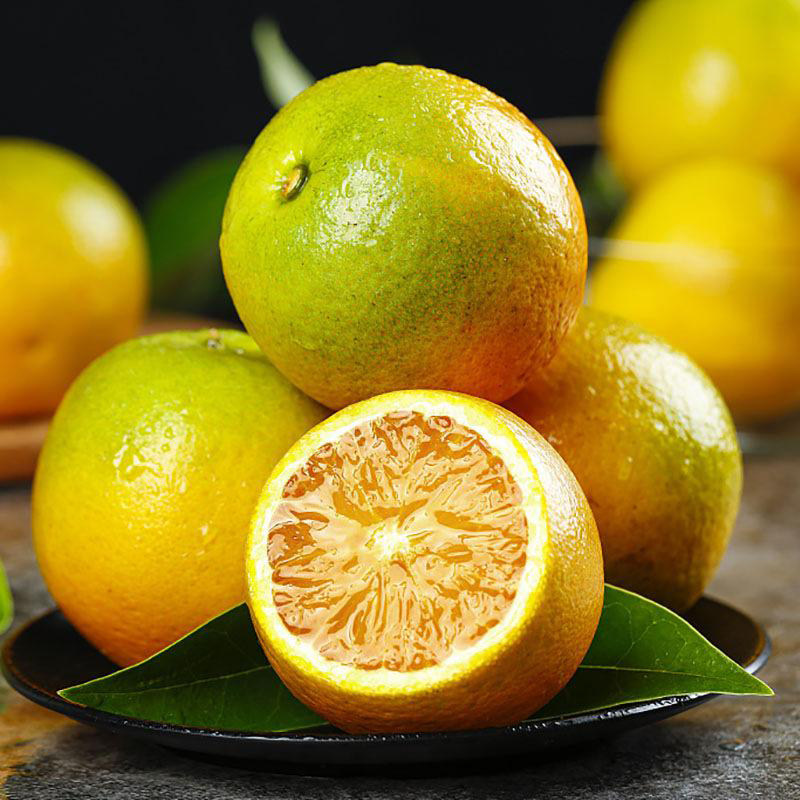 秭归夏橙:当季现摘,孕妇宝宝都爱的鲜甜橙子🍊-橙-淘宝百科网