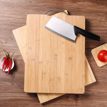 All-bamboo kitchen knife board household cutting board fruit cutting board mildew-proof and antibacterial cutting board chopping board dormitory mini small chopping board