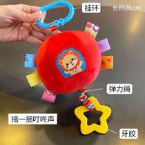 Red ball soft cloth 3 months baby training pursuit vision baby ball vision 1 year old toy-0 newborn red