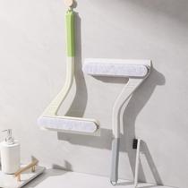 Household glass cleaning artifact bathroom mirror Lucky 7 wiper convenient and easy to use for window cleaning comes with its own small brush