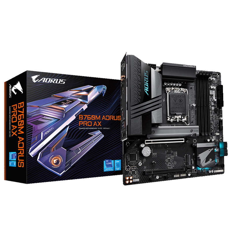 Brand New Gigabyte B760M E-Sports Pro Ax Ddr5 Gaming D2H Ds3H H Little Eagle Motherboard