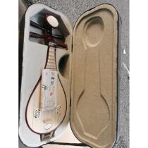 Musen musical instrument bone flower Liuqin musical instrument steel fret Liuqin musical instrument adult with fine-tuning stand Chun wood factory direct sale