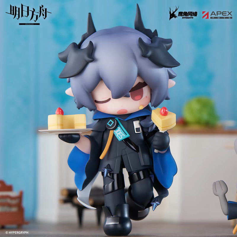 [Authentic in Stock] Arknights Sweet Dessert Q-Version Talulah Amiya Demon King Logos Silver Gray