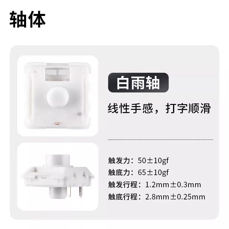 EPOMAKER Luma 40 矮轴三模机械键盘上市:40% 正交直列,410g 便携