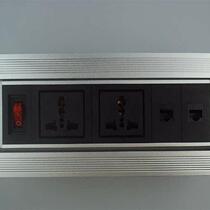 Manual flip table Socket surface multimedia rotating table information power supply Multifunctional junction box integrated module