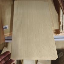 Butterfly red double happiness white spruce veneer table tennis racket base veneer surface material strength material aircraft ship model veneer wood chips