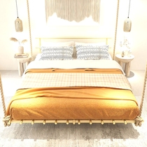 Swing celebrity princess hammock luxury indoor B&B hotel home bedroom double sling hanging large bed