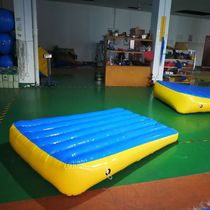 Taekwondo air cushion backflip air cushion thickened gymnastics mat cool running protection inflatable martial arts trampoline stunt mat