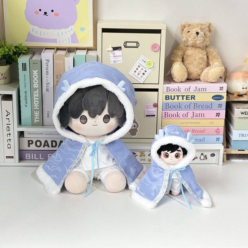 棉花娃娃/毛绒玩具娃衣 哪吒和敖丙20cm40cm一翻赏体坐姿棉花娃娃衣四十厘米公仔玩偶衣服