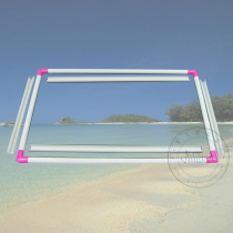 Qingfei handheld plastic embroidery frame embroidery frame embroidery stretch cross stitch frame plus size inner diameter 45X65CM