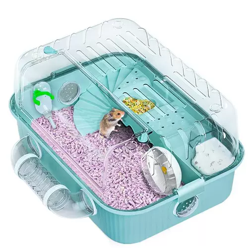 Хомять золотой шелковый медведь Специальная клетка клетка прозрачная як