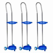 Oxygen bottle trolley 10 liters 15 liters 20 liters household oxygen bottle holder 40 liters oxygen bottle trolley portable