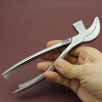 Stainless steel bird mouth Labang waistband hardened chromium steel shoe making 1 fierce shoe pliers pliers for making shoes