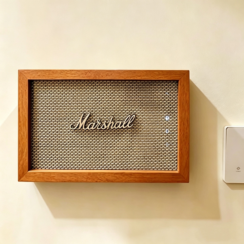 Xiaohongshu's Hot Item! Speaker Fabric Marshall Photo Frame Transformation Doorbell Photo Frame Wifi Box Set-Top Box Photo Frame Transformation Xiaohongshu's Hot Item! Speaker Fabric Marshall Photo Frame Transformation Doorbell Photo Frame Wifi Box Set-Top Box Photo Frame Transformation