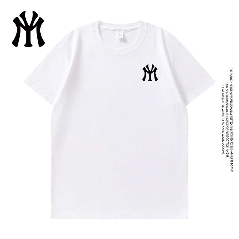 MYVM official authentic summer couple pure cotton short sleeved trendy short sleeved men's hot item 26 new T-shirt for men and women 1