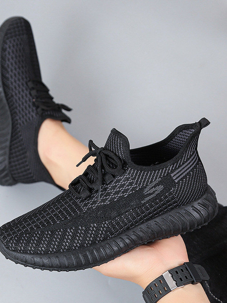 2025 Spring New Coconut Men's Shoes Running Work Shoes Breathable Soft Sole Casual Versatile Korean Style Shoes for Men