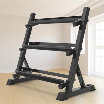 Three-layer dumbbell rack storage rack storage rack storage rack storage dumbbell personal training gym home unit equipment