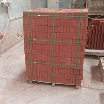 Sintered brick pc ceramic color red brick clay sidewalk park street landscape clear water brick pavement paving tiles