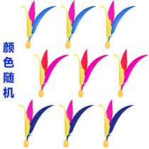 Racquet ball personal rubber childrens ball shuttlecock 10 high elastic bottom small head shuttlecock adult shuttlecock