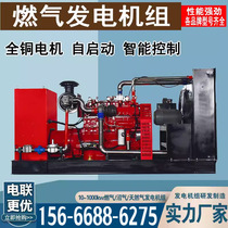Large-scale gas-fired biogas natural gas generator set and grid-connected desulfurization and denitrification 1000kw pig farm oil field use