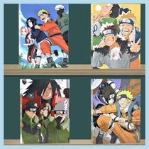 Anime Naruto Classmates Record Naruto Sasuke Animation Peripheral Primary School Students Sixth Grade Graduation Album Boys