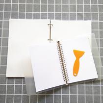 Hand ledger tape double-sided storage release paper loose-leaf and paper release paper hand ledger storage release book