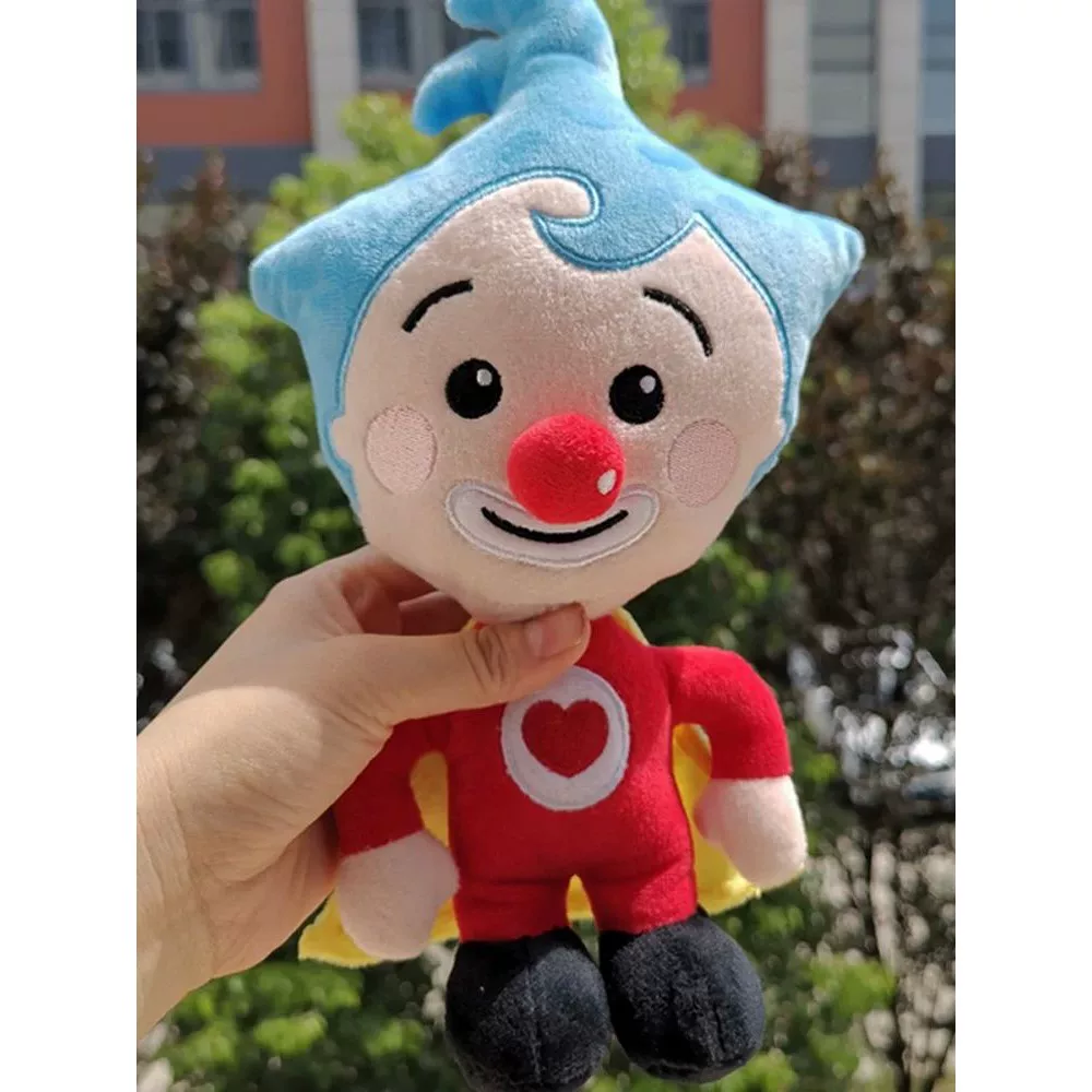 Дешёвые 25см Плим Клоун Плюш toy, каваи клоун плюшевые игрушки