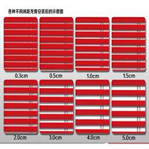 Color steel strip 8 buckle 4 plate keel C sky 481 buckle plate keel sign door head ceiling flower buckle plate square keel