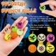 Halloween Glow-In-The-Dark Bouncy Balls Children's Toys Pumpkin Bat Eyeball Balls Party Activities Kindergarten Gifts
