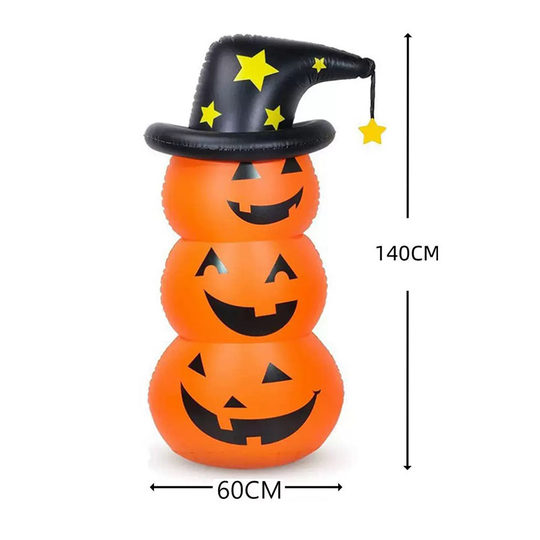 Halloween Decoration Luminous Inflatable Pumpkin Ghost Tumbler Ornaments Party Shopping Mall Store Entrance Scene Layout