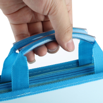 Student accordion bag a4 space bag portable document bag multi-layer folder test paper classification folder information storage bag