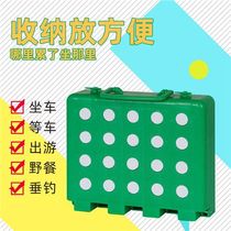 Internet celebrity lightweight portable folding convenient small stool household plastic thickened outdoor folding small stool