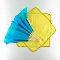Chinese dance exam level 7 and 8 props bag fan handkerchief Anhui flower drum Yunnan lantern tea mountain singing pretty orchid