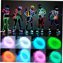 newNew 3M Flexible EL Wire Neon Light for Dance Party Car D