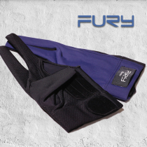 FURY billiards gloves three-finger high-end fingerless right mens and womens accessories table cue nine-ball snooker