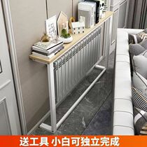 Narrow table sofa rear storage rack radiator storage rack bedside and bedside corner crevice rack