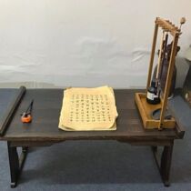 Antique exquisite small objects foldable Chinese culture table antique table photography props table low table floor table ancient