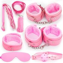 SM alternative bondage toys torture tools womens tools sex toys plush leather seventy-eighty-piece set whip handcuffs