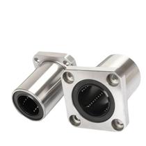 Yiheda method flange linear bearing LME11 LME12 LME13-d6 8 10 12 optical axis fixed seat