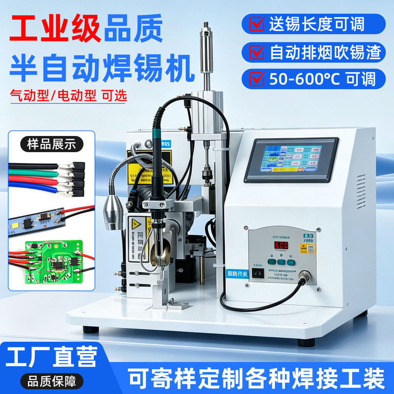 Fully Semi-Automatic Soldering Machine, Aviation Plug, Light Strip Terminal Soldering Machine, Db Head Circuit Board, Xt90 High-Frequency Spot Welding Machine