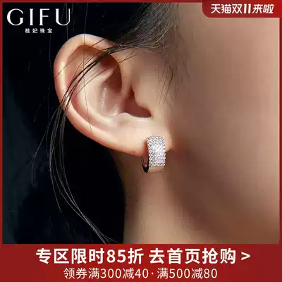 Big name earrings female silver pure silver earrings rhinestone earrings earrings temperament earrings 2021 New Tide cold wind