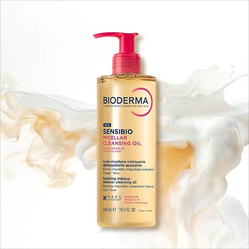 【自营】贝德玛修红洁颜油300ml舒缓干敏泛红干敏肌卸妆官方正品