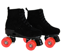 Adult double row skates skates double row flash rink skates roller skates adult four wheels
