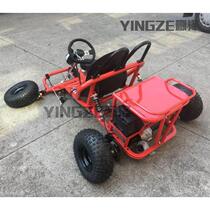 Homemade four-wheel electric kart accessories complete set of frame body differential shaft drive rear axle steering motor wheel