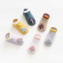 Colorful little tree baby floor socks childrens socks thin socks spring and summer toddler socks baby socks cartoon little tree