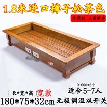 Qianliyuan solid wood heater fire box household large electric fire barrel stove rectangular foot box foot dryer